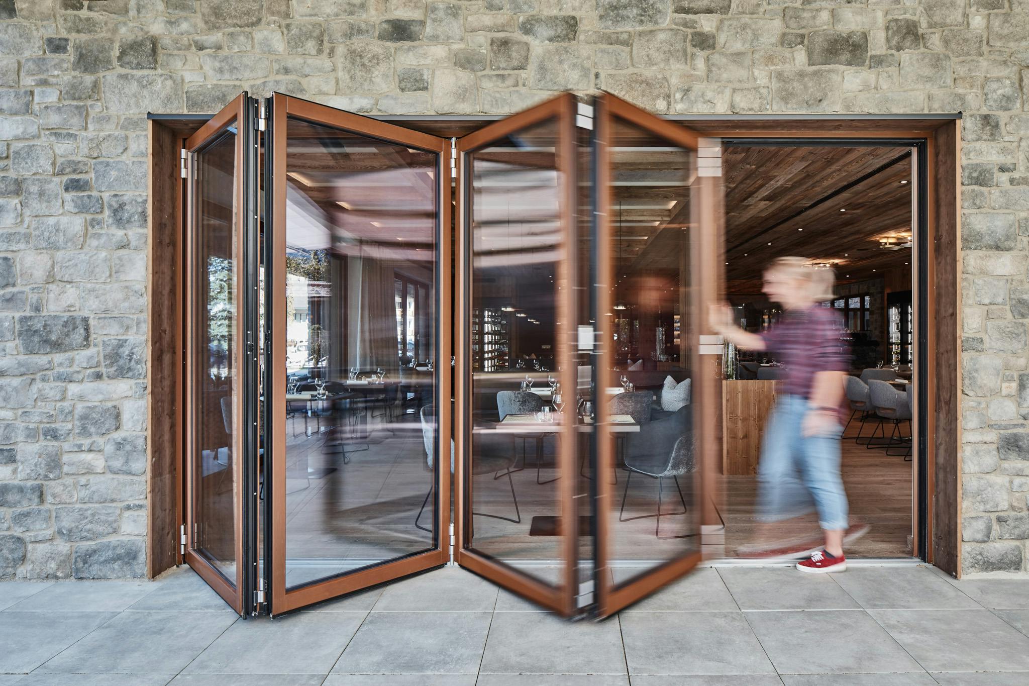 NanaWall Generation 4 Wood Framed Folding Glass Walls