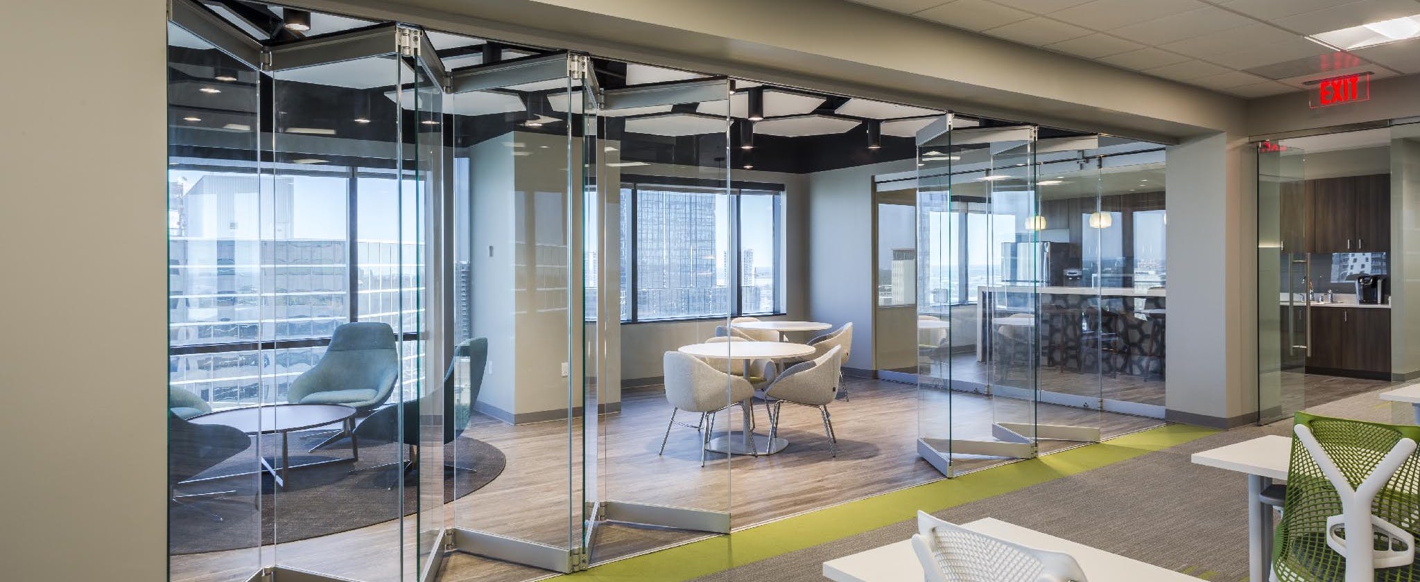 Frameless Folding Glass Walls and Doors