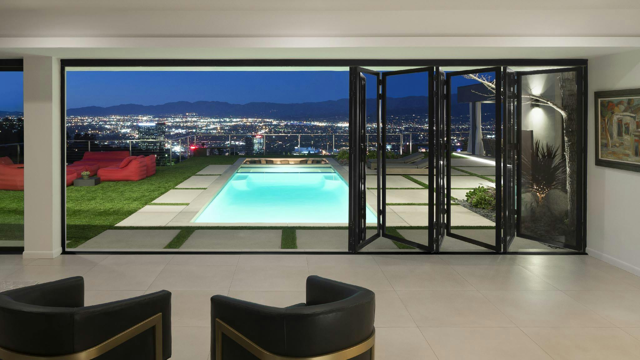 Folding Glass Patio Doors NanaWall   2048x1365 SL45 SL60 Los Angeles Residence 08 