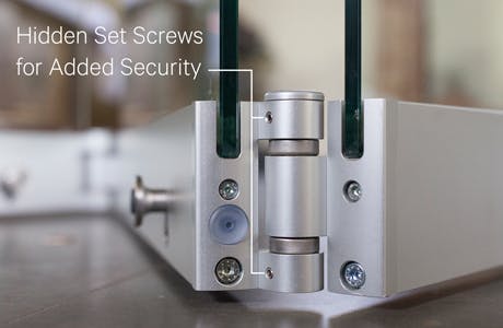 CSW75 security- hidden set of screws 